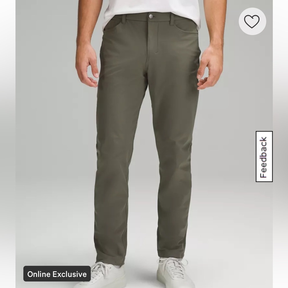 Lululemon ABC Classic-Fit Pant 32” L Warpstreme
